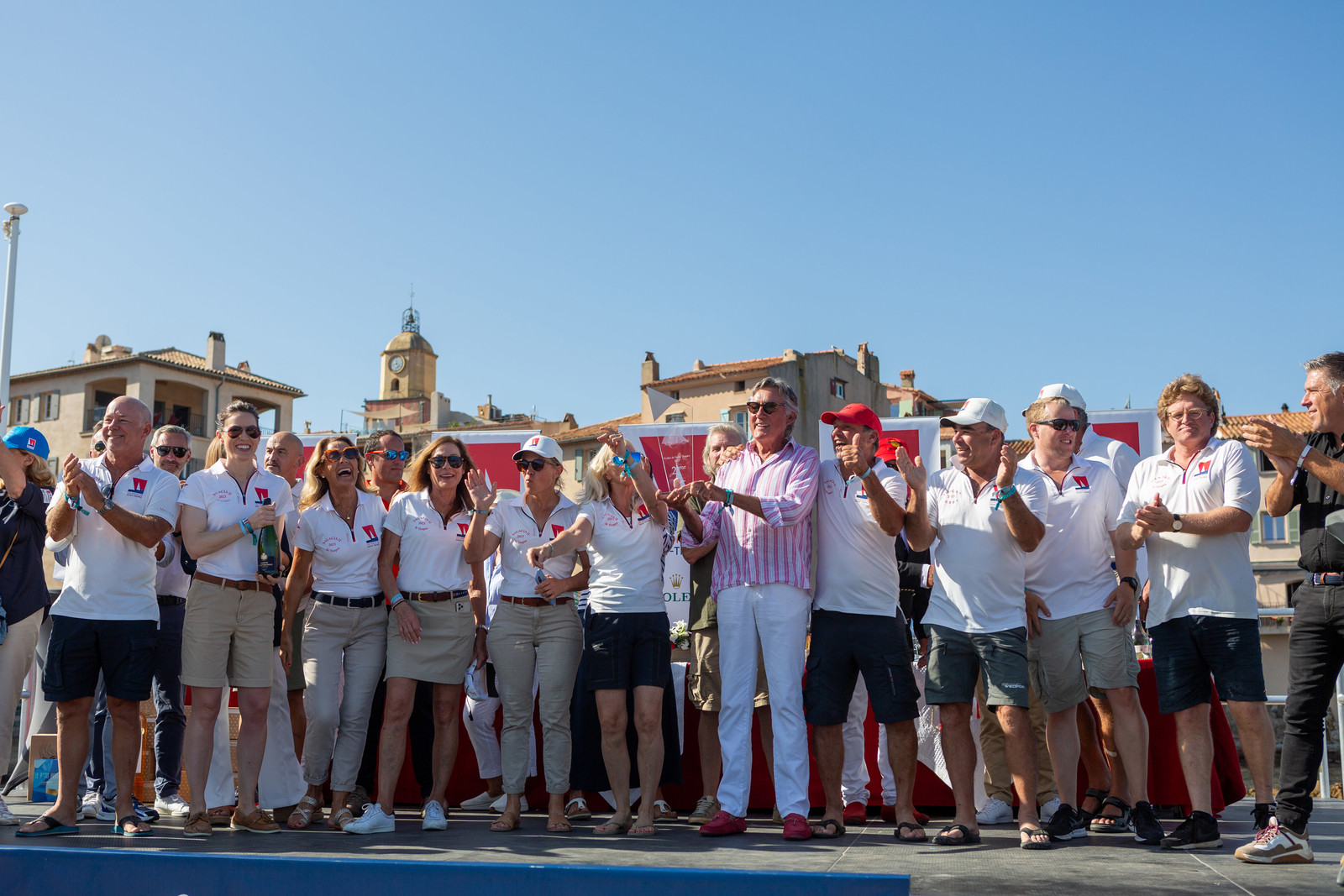 08 10 2023, Saint-Tropez (FRA,83), Les Voiles de Saint-Tropez 2023, Prizegiving classics and moderns