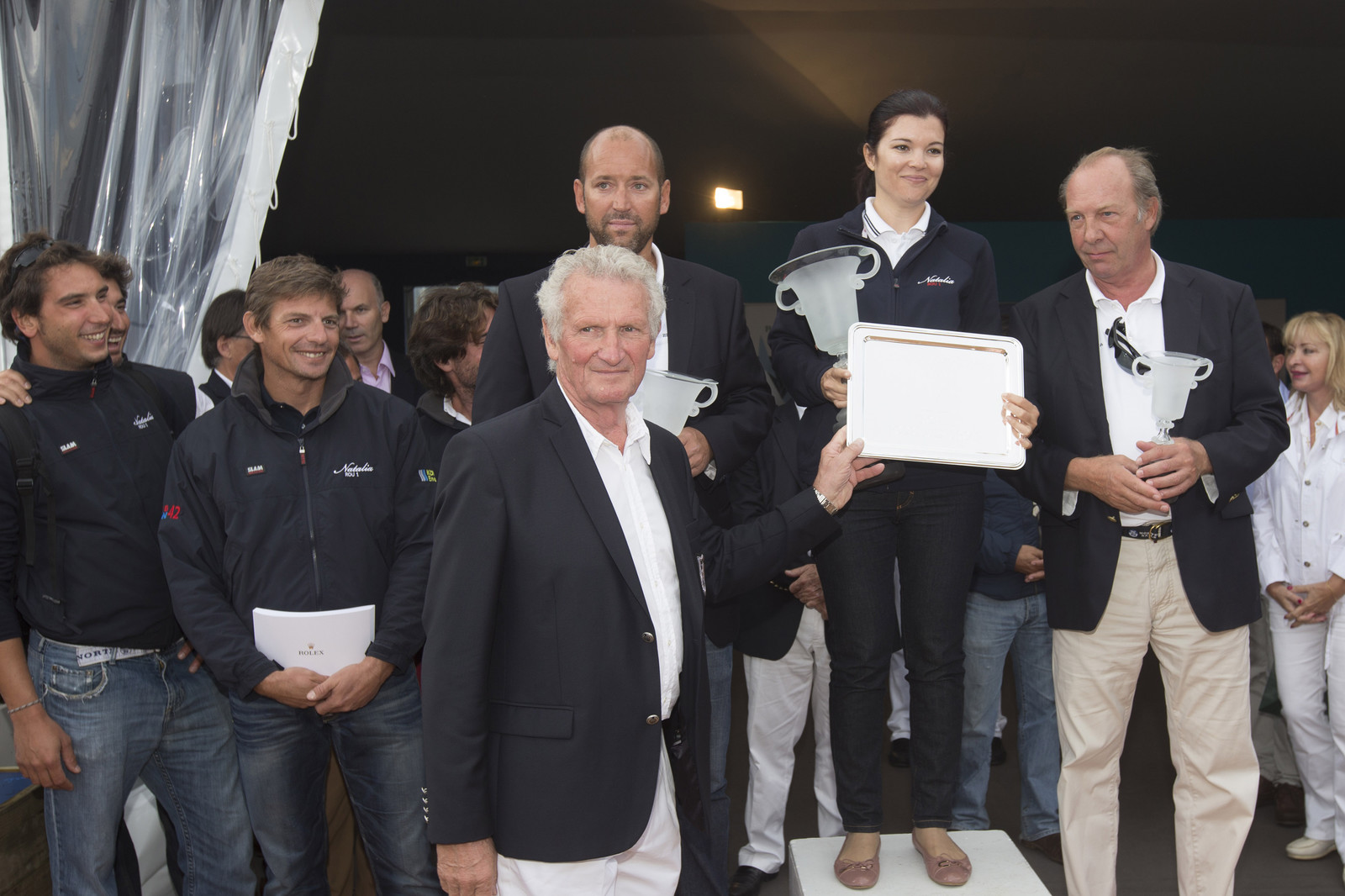 06 10 2013 - Saint-Tropez (FRA,83) - Voiles de Saint-Tropez 2013 - Prizegiving 06 10 2013 - Saint-Tropez (FRA,83) - Voiles de Saint-Tropez 2013 - Prizegiving