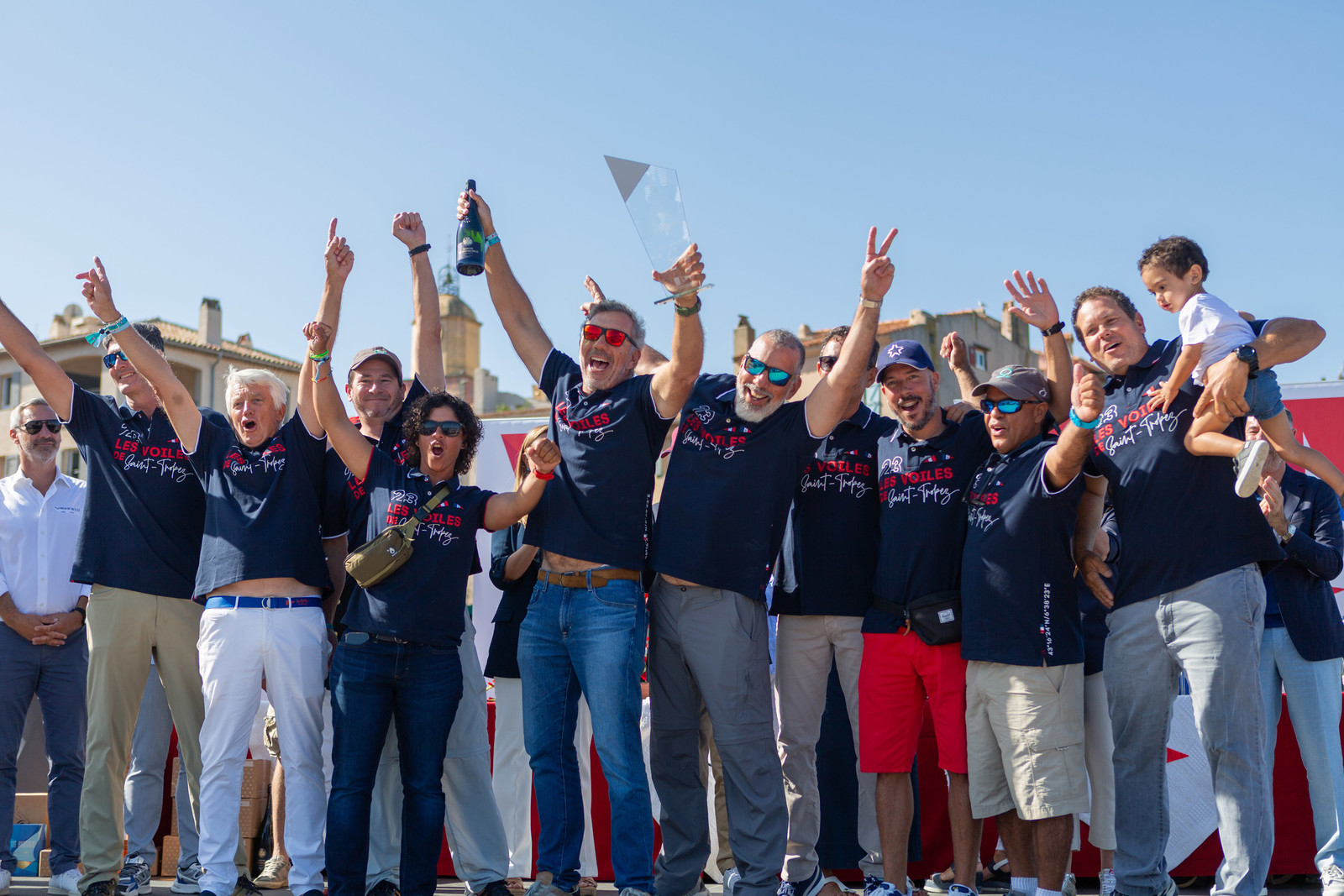 08 10 2023, Saint-Tropez (FRA,83), Les Voiles de Saint-Tropez 2023, Prizegiving classics and moderns