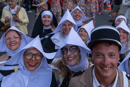 02 10 2025, Saint-Tropez (FRA), Les Voiles de SAint-Tropez 2025, Défilé des équipages