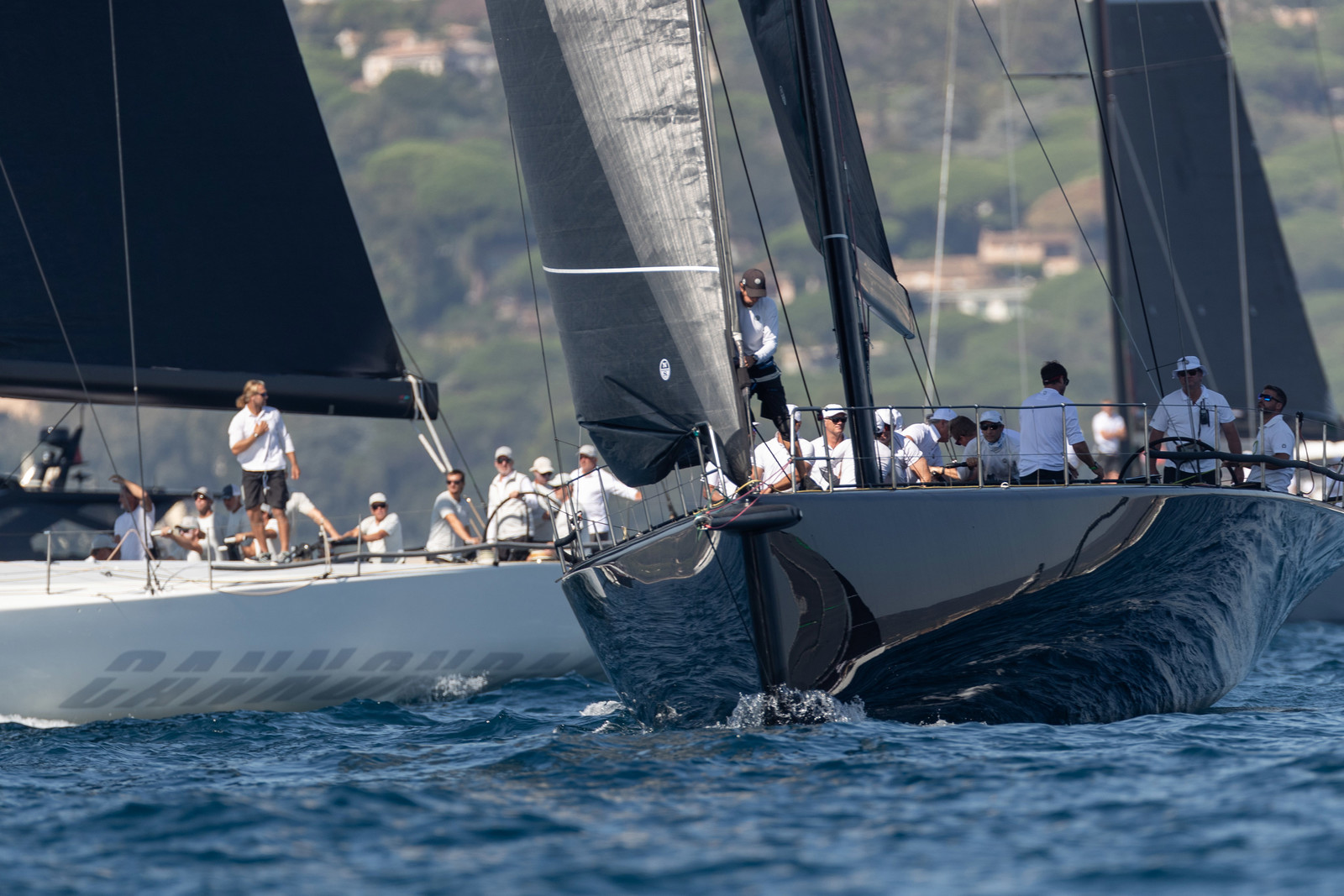 30 09 2023, Saint-Tropez (FRA,83), Les Voiles de Saint-Tropez 2023, Race day 1 for Maxi Yachts 30 09 2023, Saint-Tropez (FRA,83), Les Voiles de Saint-Tropez 2023, Race day 1 for Maxi Yachts