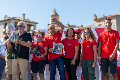 08 10 2023, Saint-Tropez (FRA,83), Les Voiles de Saint-Tropez 2023, Prizegiving classics and moderns