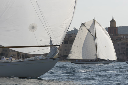 30 09 2018, Saint-Tropez (FRA, 83), Les Voiles de Saint-Tropez 2018, arrivée de Cannes-Saint-Tropez, Coupe du Yacht Club de France