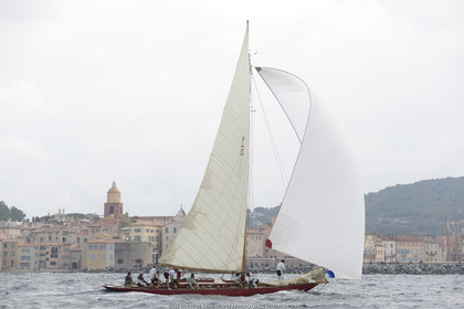 01 10 2017, Saint-Tropez (FRA,83), Les Voiles de Saint-Tropez 2017, Entrainements libres et arrivée de la Coupe du Yacht Club de France