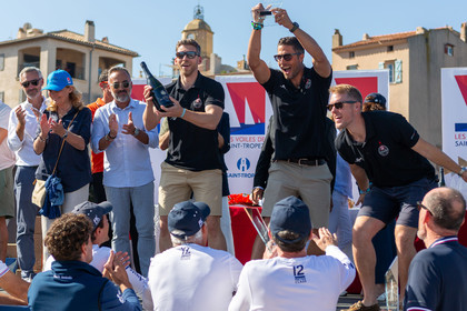 08 10 2023, Saint-Tropez (FRA,83), Les Voiles de Saint-Tropez 2023, Prizegiving classics and moderns