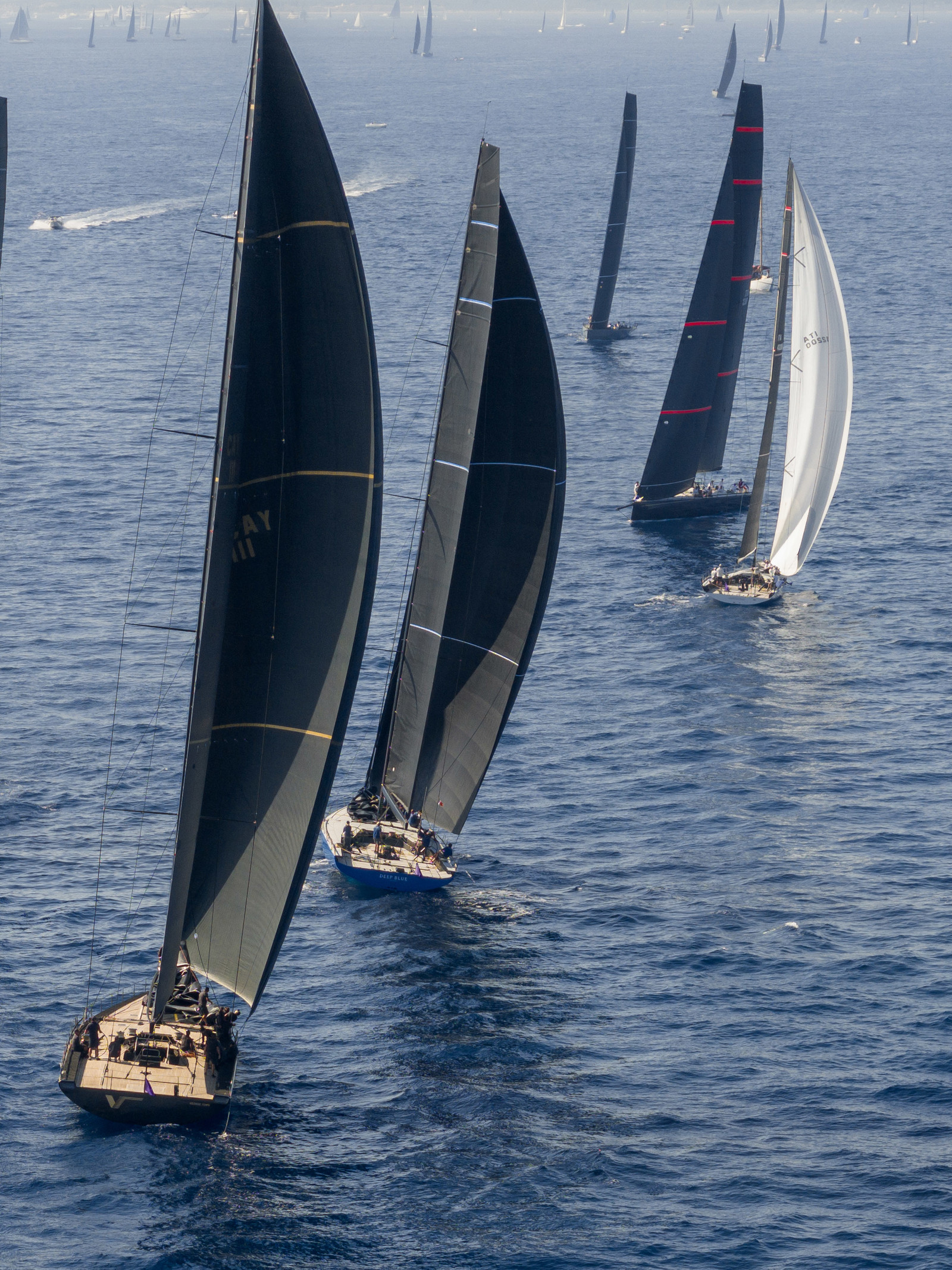 30 09 2023, Saint-Tropez (FRA,83), Les Voiles de Saint-Tropez 2023, Race day 1 for Maxi Yachts 30 09 2023, Saint-Tropez (FRA,83), Les Voiles de Saint-Tropez 2023, Race day 1 for Maxi Yachts