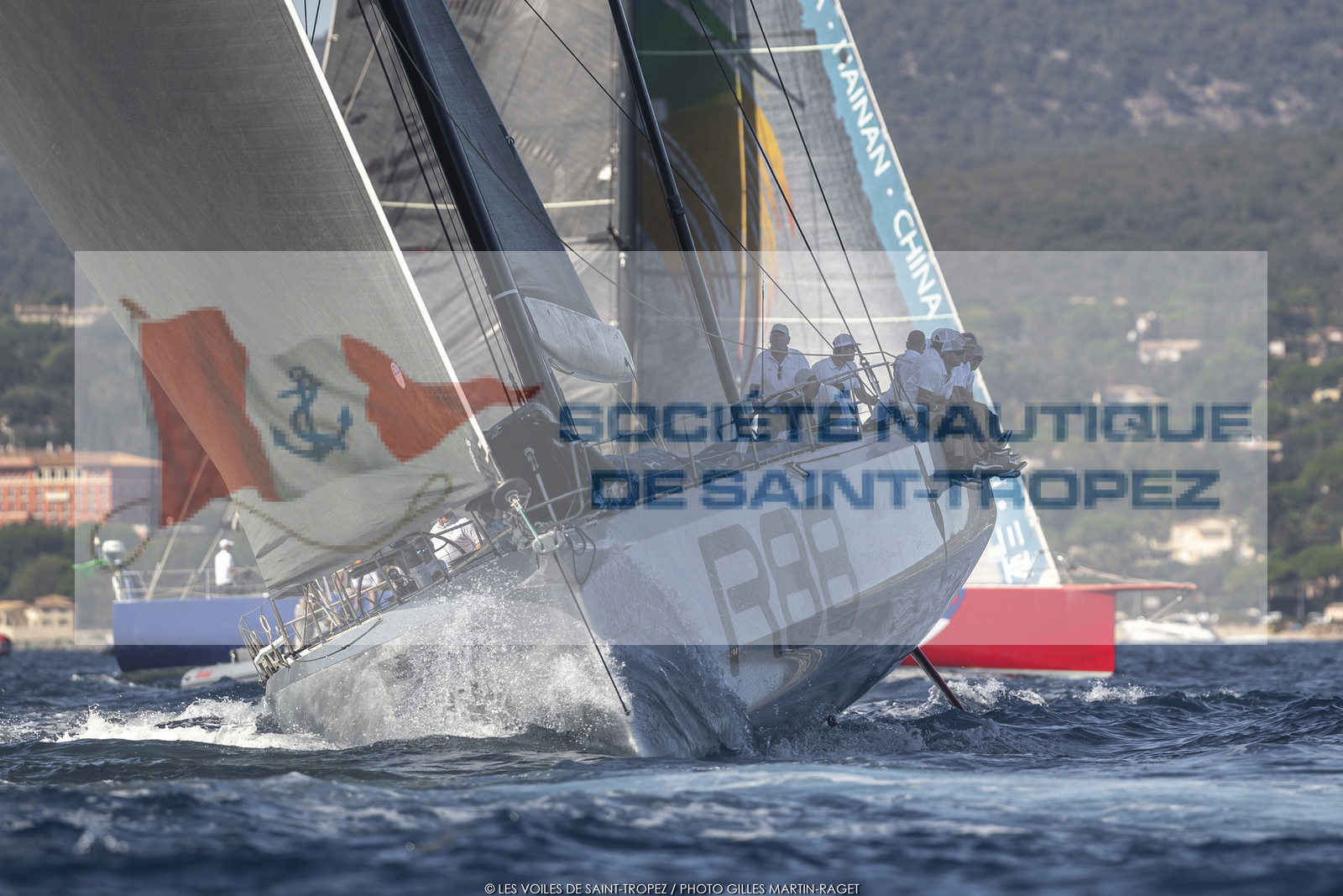 04 10 2022, Saint-Tropez (FRA,83), Voiles de Saint-Tropez 2022, Semaine 2 réservée aux maxis,  race 1 04 10 2022, Saint-Tropez (FRA,83), Voiles de Saint-Tropez 2022, Semaine 2 réservée aux maxis,  race 1