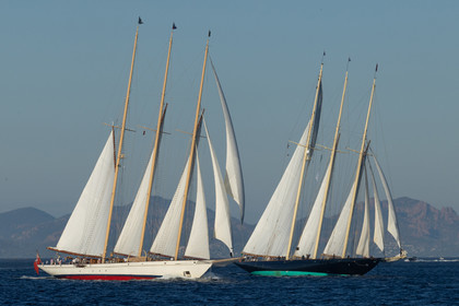 04 10 2025, Saint-Tropez (FRA), Les VoIles de Saint-Tropez 2025, Race Day 6