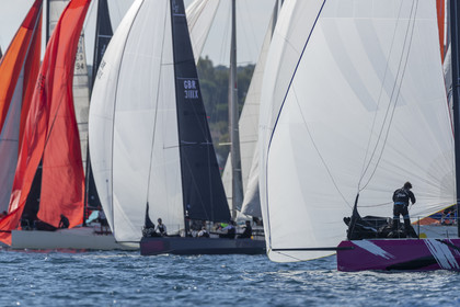 26 09 2022, Saint-Tropez (FRA,83), Voiles de Saint-Tropez 2022, Premier jour de course pour les IRC - ENtraînements pour les classiques