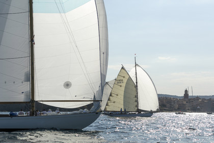 30 09 2018, Saint-Tropez (FRA, 83), Les Voiles de Saint-Tropez 2018, arrivée de Cannes-Saint-Tropez, Coupe du Yacht Club de France