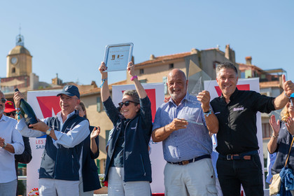 08 10 2023, Saint-Tropez (FRA,83), Les Voiles de Saint-Tropez 2023, Prizegiving classics and moderns