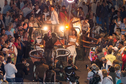 29 09 2016, Saint-Tropez (FRA,83), Voiles de Saint-Tropez 2016, Challenge Day, Crew parade