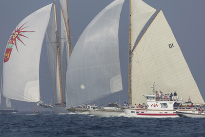 28 09 2014, Saint-Tropez (FRA,83), Voiles de Saint-Tropez 2014, Coupe du Yacht Club de France, Marislka, Elena