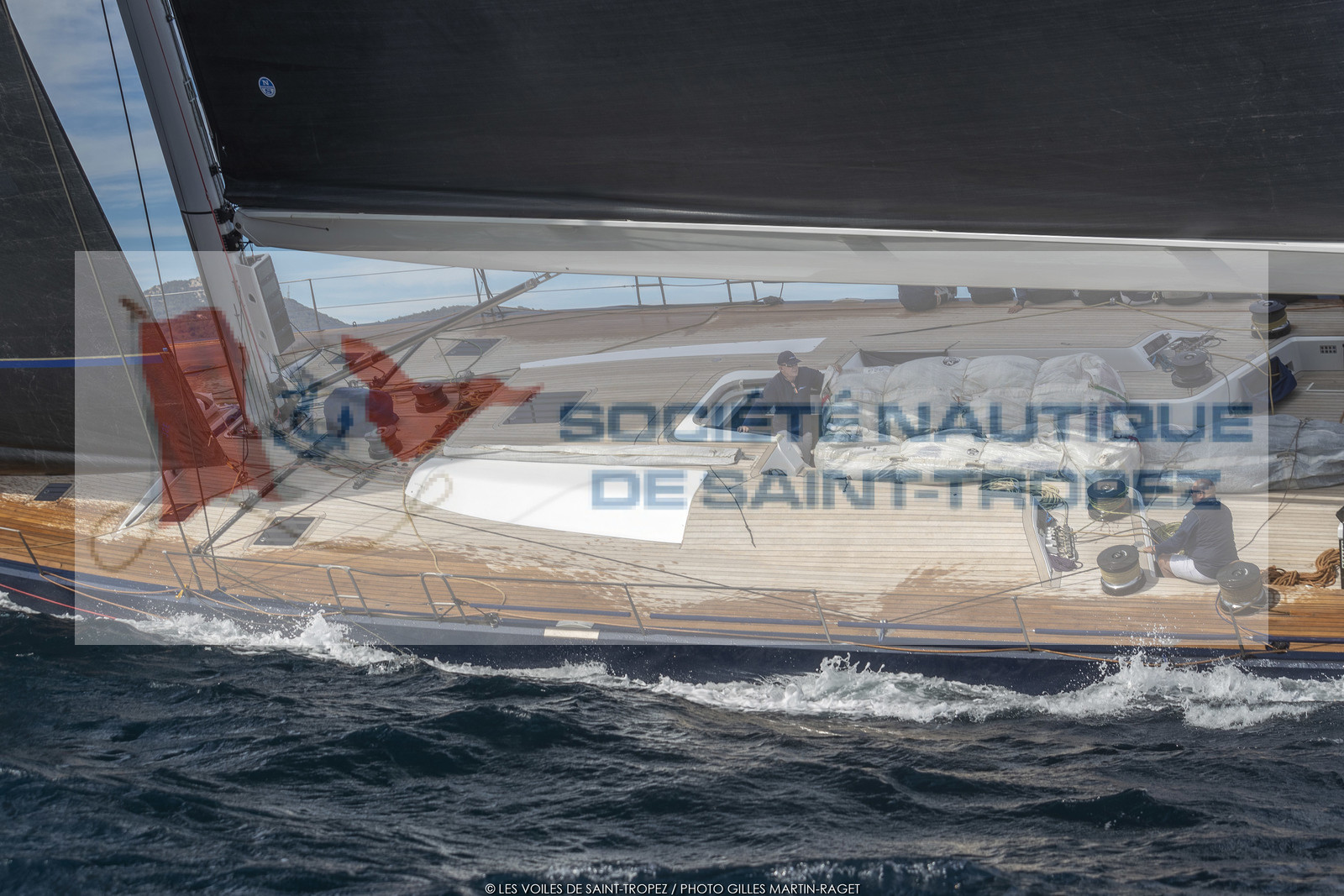 02 10 2022, Saint-Tropez (FRA,83), Voiles de Saint-Tropez 2022,  entraînement des maxis 02 10 2022, Saint-Tropez (FRA,83), Voiles de Saint-Tropez 2022,  entraînement des maxis