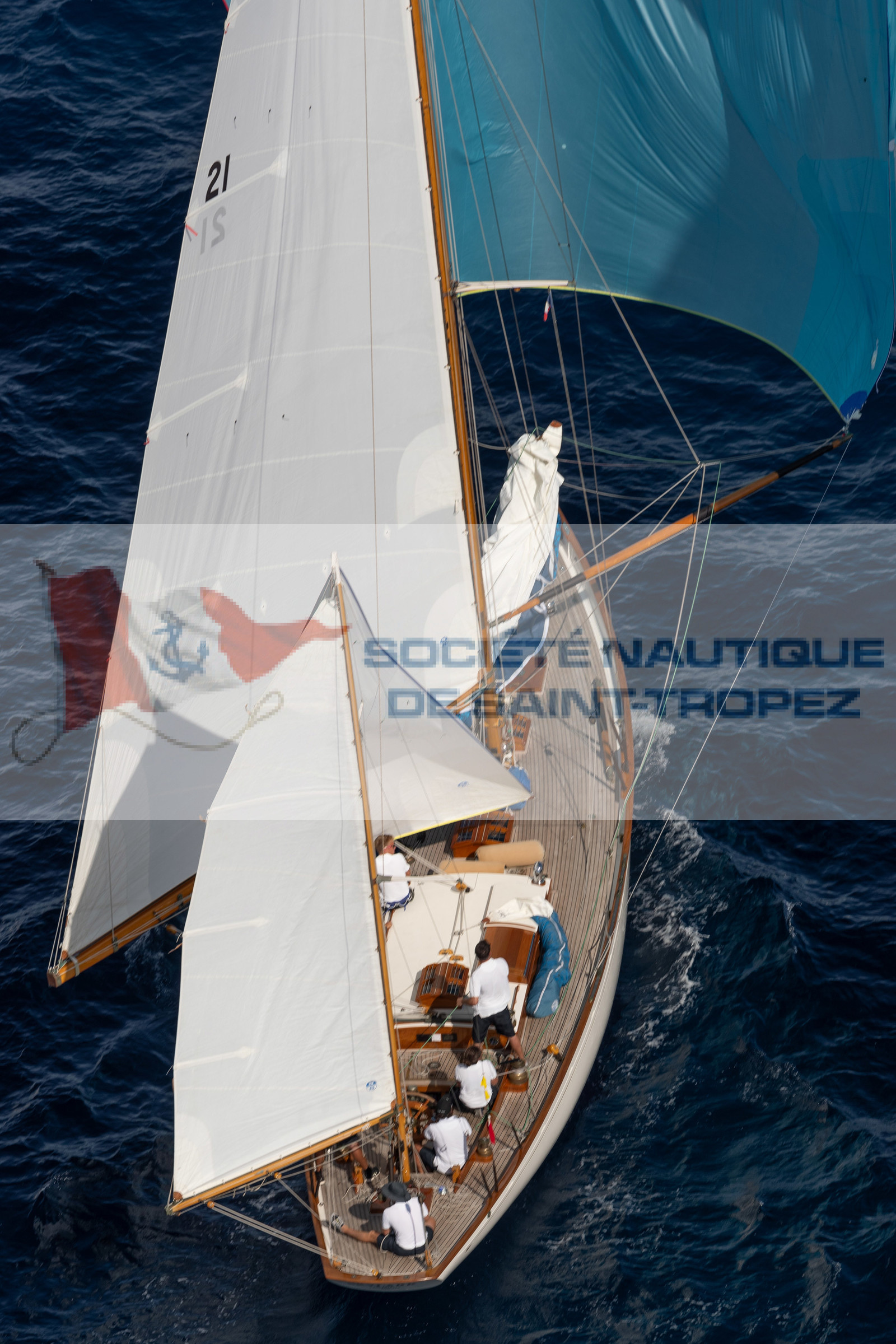 03 10 2023, Saint-Tropez (FRA,83), Les Voiles de Saint-Tropez 2023, Race Day 3, Trophée Rolex, Skylark of 1937 03 10 2023, Saint-Tropez (FRA,83), Les Voiles de Saint-Tropez 2023, Race Day 3, Trophée Rolex, Skylark of 1937