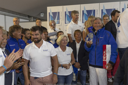 7 10 2018 Saint-Tropez (FRA,83), LEs Voiles de Saint-Tropez 2018, jour 8, prize giving
