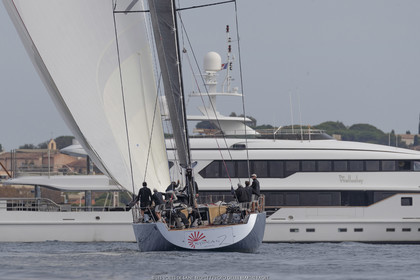 08 10 2020, Saint-Tropez (FRA,83), Les Voiles de Saint-Tropez  2020, Les Voiles Super Series, Race Day 3