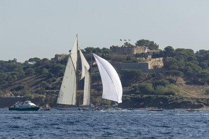 30 09 2018, Saint-Tropez (FRA, 83), Les Voiles de Saint-Tropez 2018, arrivée de Cannes-Saint-Tropez, Coupe du Yacht Club de France