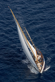 03 10 2023, Saint-Tropez (FRA,83), Les Voiles de Saint-Tropez 2023, Race Day 3, Trophée Rolex, Baruna