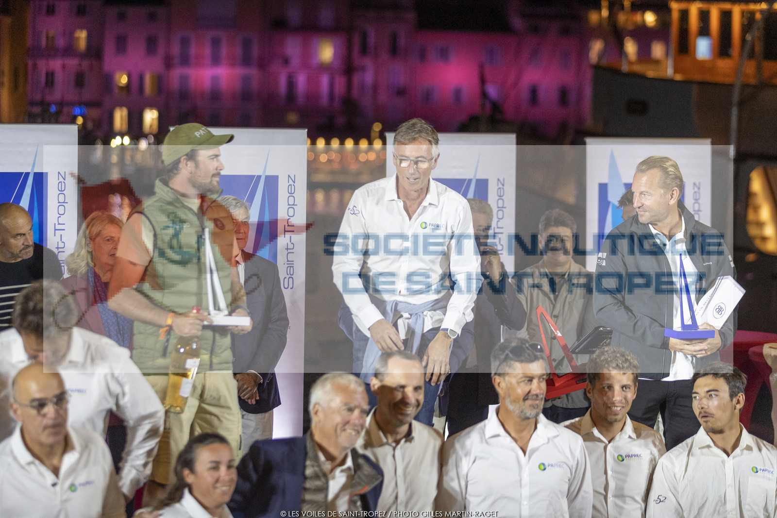 02 10 2022, Saint-Tropez (FRA,83), Voiles de Saint-Tropez 2022,  prizegiving 02 10 2022, Saint-Tropez (FRA,83), Voiles de Saint-Tropez 2022,  prizegiving