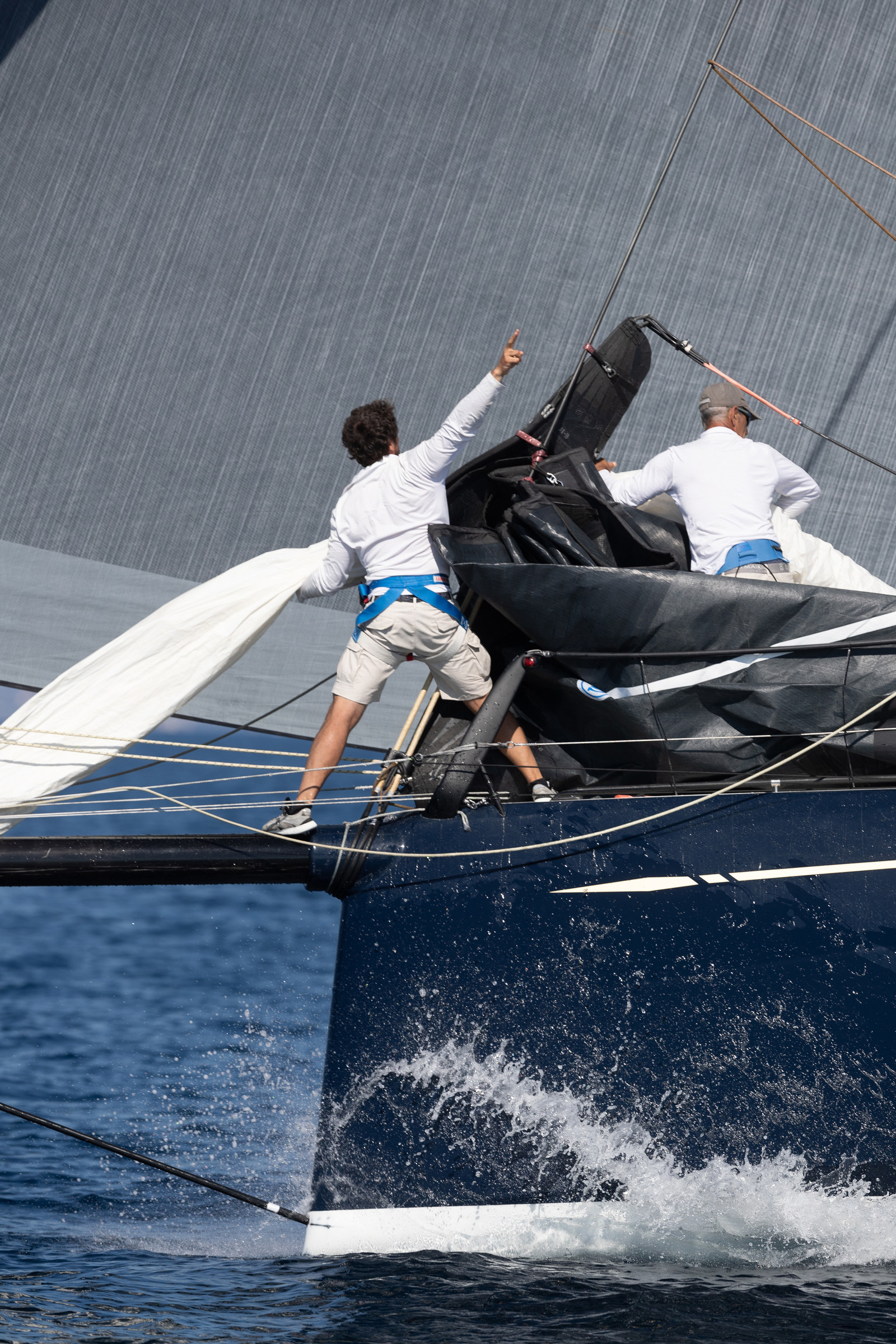29 09 2023, Saint-Tropez (FRA,83), Les Voiles de Saint-Tropez 2023, Trainings 29 09 2023, Saint-Tropez (FRA,83), Les Voiles de Saint-Tropez 2023, Trainings