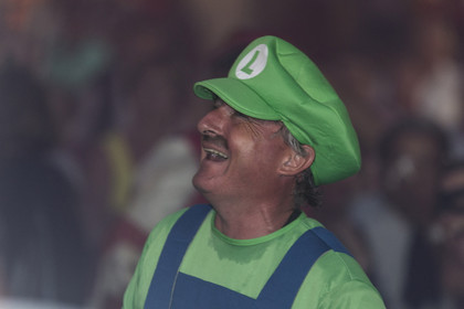 02 10 2014, Saint-Tropez (FRA,83), Voiles de Saint-Tropez 2014, Day 4, défilé des équipages   crew parade