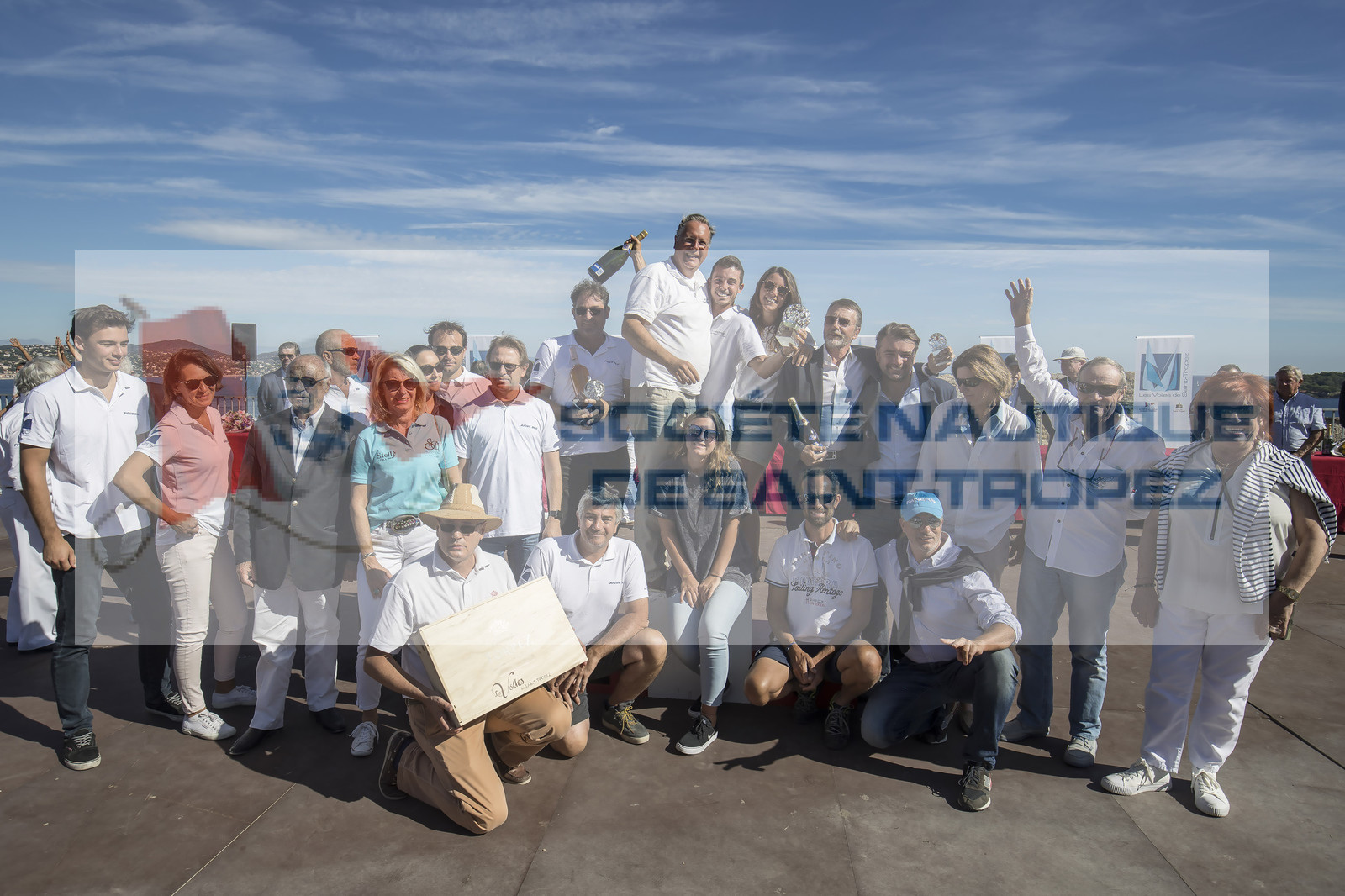 06 10 2017, Saint-Tropez (FRA,83), Les Voiles de Saint-Tropez 2017, jour , Remise des prix 06 10 2017, Saint-Tropez (FRA,83), Les Voiles de Saint-Tropez 2017, jour , Remise des prix