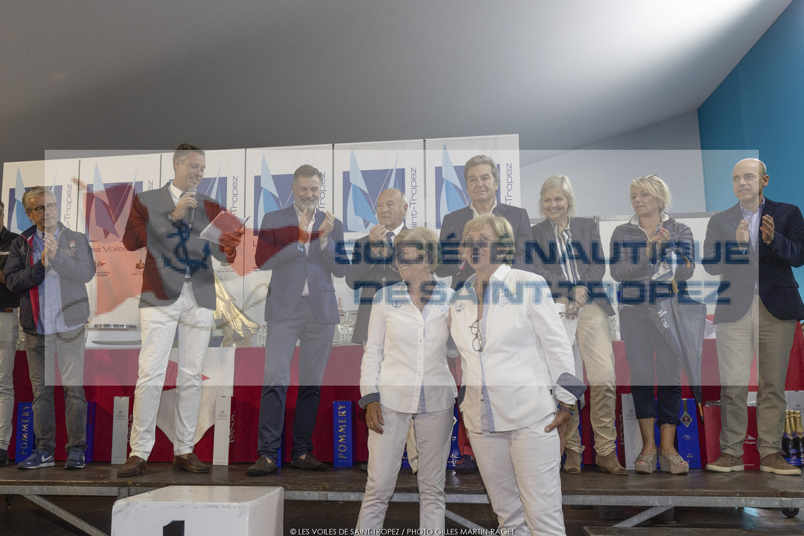 7 10 2018 Saint-Tropez (FRA,83), LEs Voiles de Saint-Tropez 2018, jour 8, prize giving 7 10 2018 Saint-Tropez (FRA,83), LEs Voiles de Saint-Tropez 2018, jour 8, prize giving