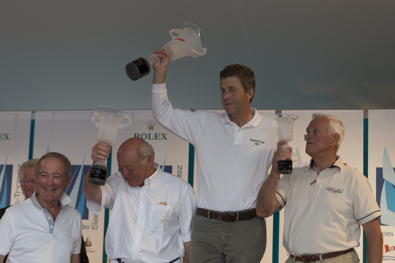 05 10 2014, Saint-Tropez (FRA,83), Voiles de Saint-Tropez 2014, Day 8, Prizegiving 05 10 2014, Saint-Tropez (FRA,83), Voiles de Saint-Tropez 2014, Day 8, Prizegiving