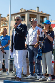 08 10 2023, Saint-Tropez (FRA,83), Les Voiles de Saint-Tropez 2023, Prizegiving classics and moderns