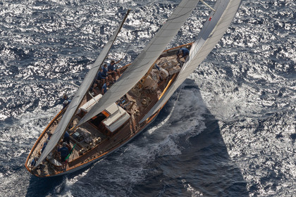 03 10 2023, Saint-Tropez (FRA,83), Les Voiles de Saint-Tropez 2023, Race Day 3, Trophée Rolex, Baruna