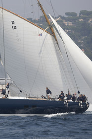 01 10 2017, Saint-Tropez (FRA,83), Les Voiles de Saint-Tropez 2017, Entrainements libres et arrivée de la Coupe du Yacht Club de France