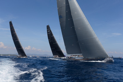 26 09 2016, Saint-Tropez (FRA,83), Voiles de Saint-Tropez 2016, Day 1, Wally yachts, 3 Wally Cento together