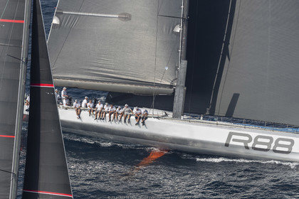 14 10 2022, Saint-Tropez (FRA,83), Voiles de Saint-Tropez 2022,  Maxis Race 3