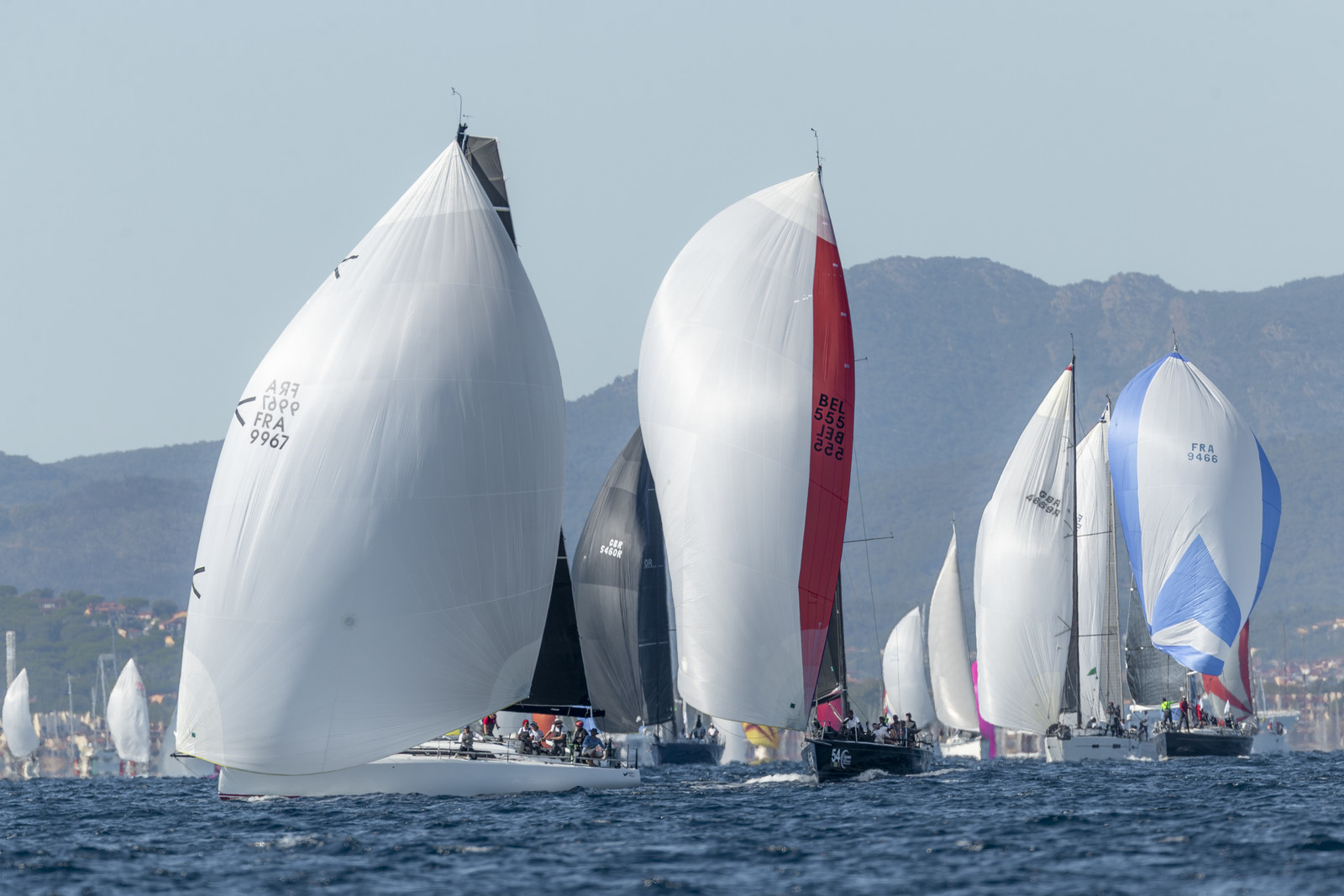 26 09 2022, Saint-Tropez (FRA,83), Voiles de Saint-Tropez 2022, Premier jour de course pour les IRC - ENtraînements pour les classiques