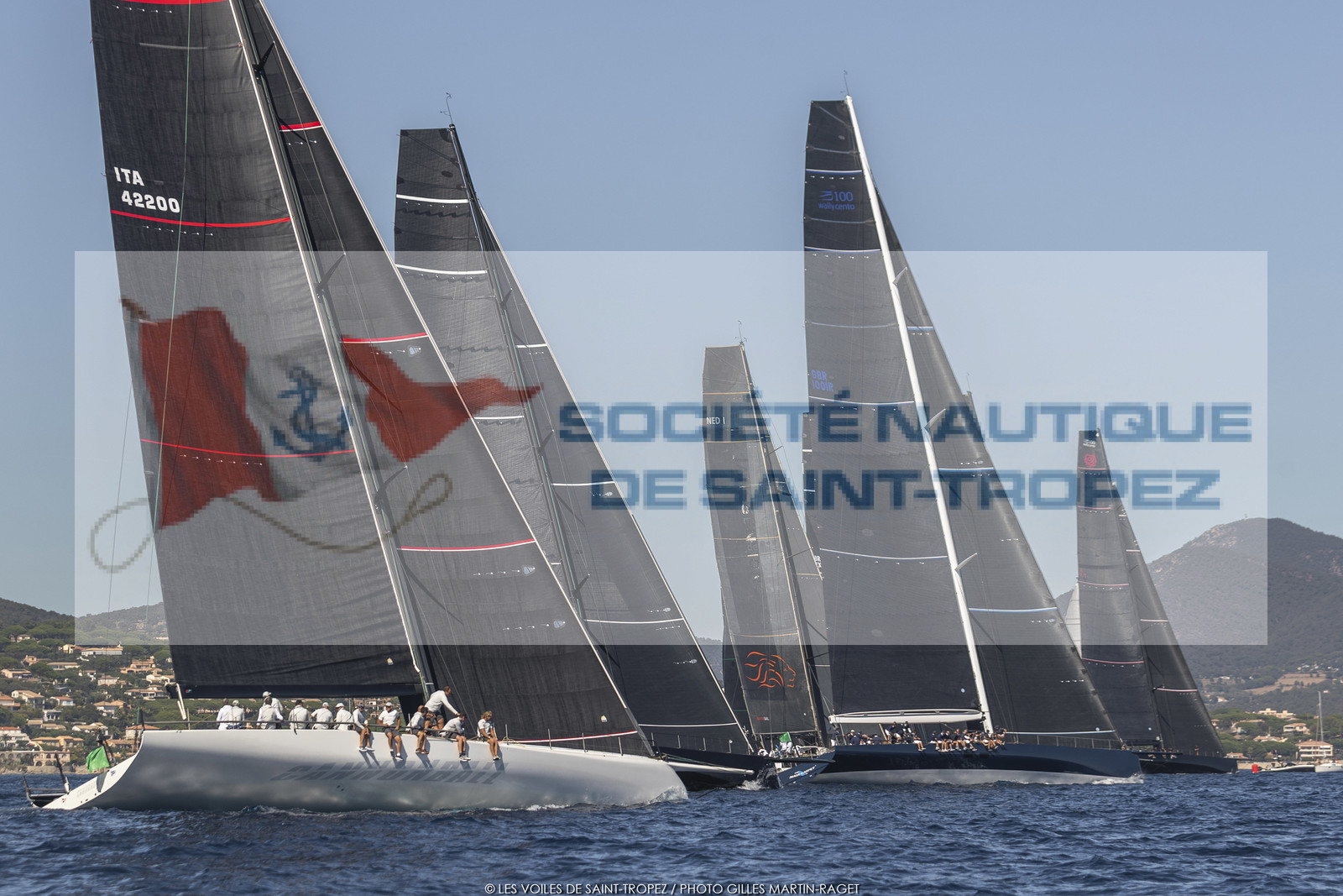 04 10 2022, Saint-Tropez (FRA,83), Voiles de Saint-Tropez 2022, Semaine 2 réservée aux maxis,  race 1 04 10 2022, Saint-Tropez (FRA,83), Voiles de Saint-Tropez 2022, Semaine 2 réservée aux maxis,  race 1
