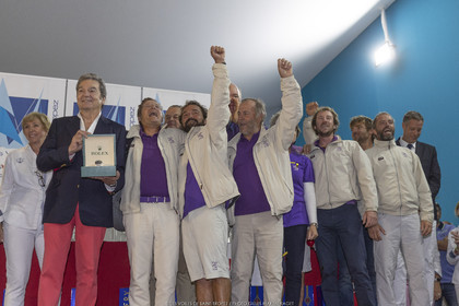 7 10 2018 Saint-Tropez (FRA,83), LEs Voiles de Saint-Tropez 2018, jour 8, prize giving
