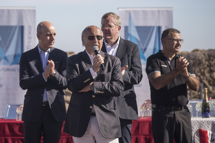 06 10 2017, Saint-Tropez (FRA,83), Les Voiles de Saint-Tropez 2017, jour , Remise des prix