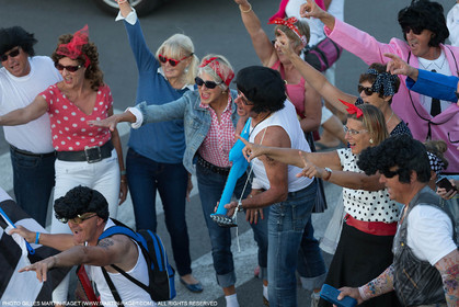 29 09 2016, Saint-Tropez (FRA,83), Voiles de Saint-Tropez 2016, Challenge Day, Crew parade