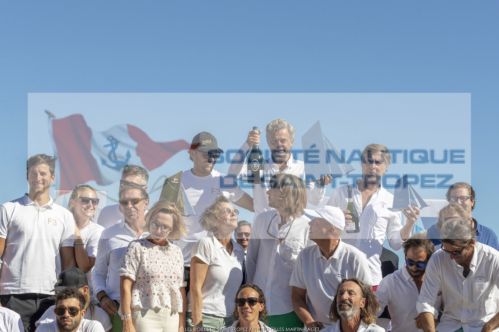06 10 2019, Saint-Tropez (FRA,83), Les Voiles de Saint-Tropez 2019, day 7, prizegiving 06 10 2019, Saint-Tropez (FRA,83), Les Voiles de Saint-Tropez 2019, day 7, prizegiving