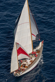 03 10 2023, Saint-Tropez (FRA,83), Les Voiles de Saint-Tropez 2023, Race Day 3, Trophée  Rolex, Rob Roy