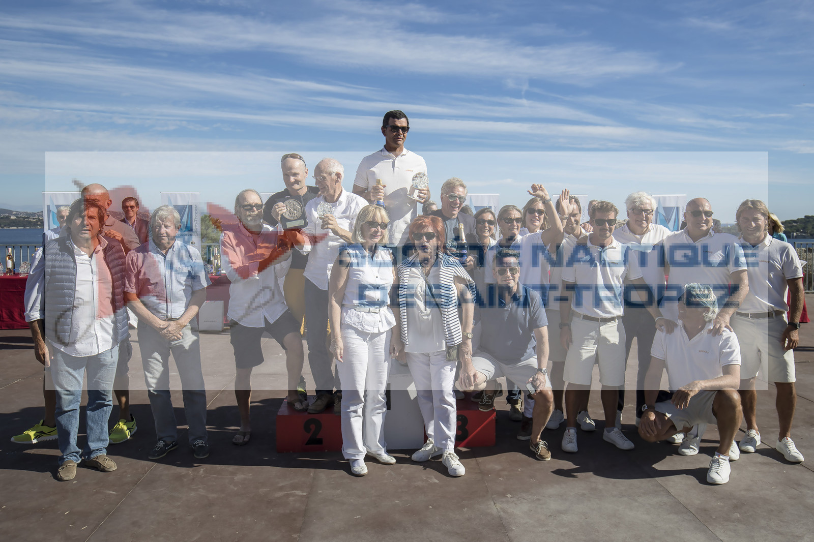 06 10 2017, Saint-Tropez (FRA,83), Les Voiles de Saint-Tropez 2017, jour , Remise des prix 06 10 2017, Saint-Tropez (FRA,83), Les Voiles de Saint-Tropez 2017, jour , Remise des prix