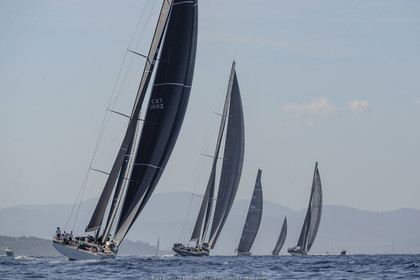 04 10 2022, Saint-Tropez (FRA,83), Voiles de Saint-Tropez 2022, Semaine 2 réservée aux maxis,  race 1
