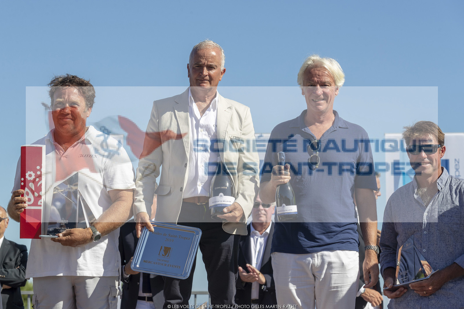 06 10 2019, Saint-Tropez (FRA,83), Les Voiles de Saint-Tropez 2019, day 7, prizegiving 06 10 2019, Saint-Tropez (FRA,83), Les Voiles de Saint-Tropez 2019, day 7, prizegiving