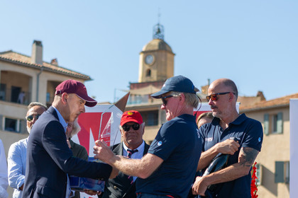 08 10 2023, Saint-Tropez (FRA,83), Les Voiles de Saint-Tropez 2023, Prizegiving classics and moderns