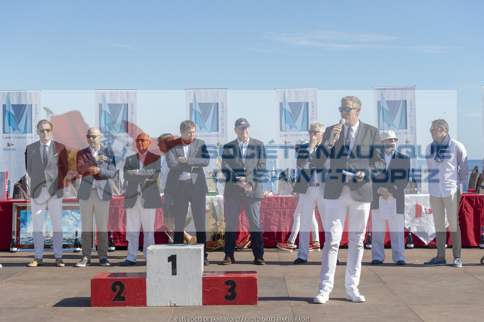 06 10 2019, Saint-Tropez (FRA,83), Les Voiles de Saint-Tropez 2019, day 7, prizegiving