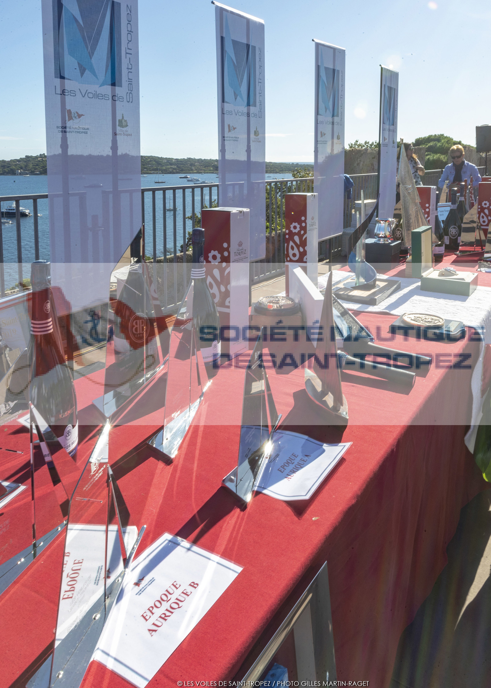 06 10 2019, Saint-Tropez (FRA,83), Les Voiles de Saint-Tropez 2019, day 7, prizegiving 06 10 2019, Saint-Tropez (FRA,83), Les Voiles de Saint-Tropez 2019, day 7, prizegiving