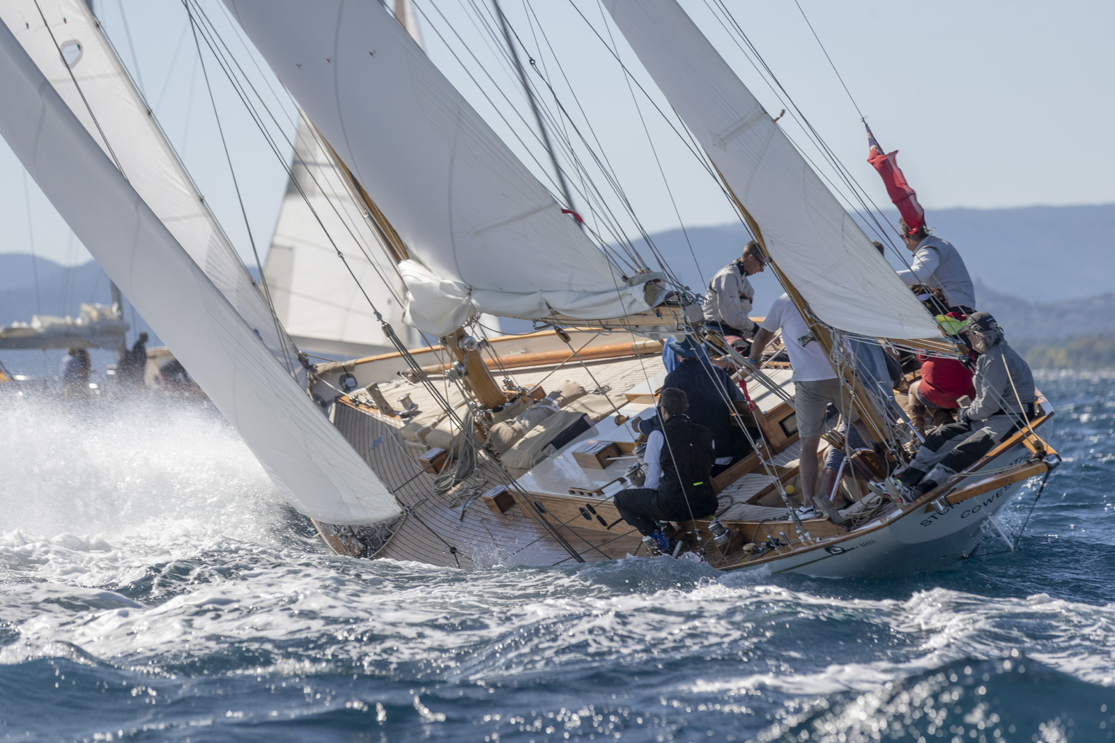 26 09 2022, Saint-Tropez (FRA,83), Voiles de Saint-Tropez 2022, Premier jour de course pour les IRC - ENtraînements pour les classiques 26 09 2022, Saint-Tropez (FRA,83), Voiles de Saint-Tropez 2022, Premier jour de course pour les IRC - ENtraînements pour les classiques