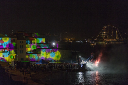 02 10 2014, Saint-Tropez (FRA,83), Voiles de Saint-Tropez 2014, Day 6, Fête des équipages   Crew party