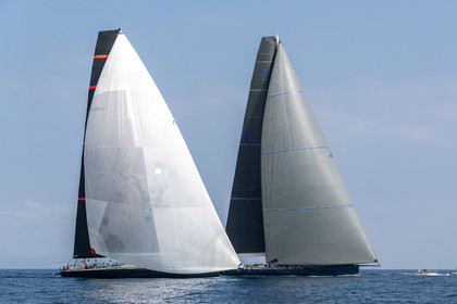03 10 2023, Saint-Tropez (FRA,83), Les Voiles de Saint-Tropez 2023, Race Day 4, Club 55 Cup - Maxis